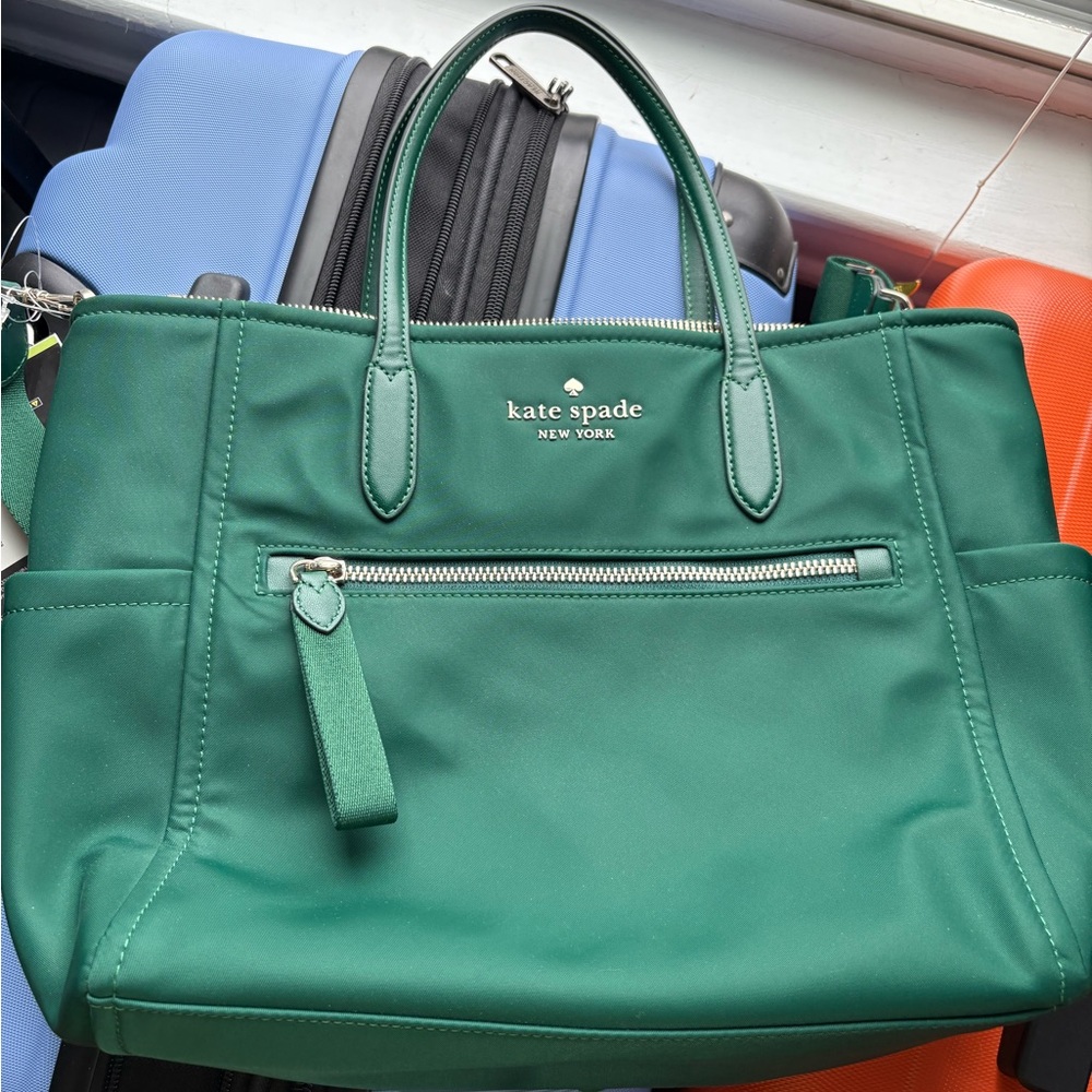 Kate Spade Green Tote Bag